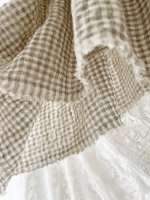 画像11: MARCHE' DE SOEUR／ギャザープルオーバー・ワッフルベージュ (11)