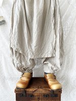 画像10: MARCHE' DE SOEUR／タブリエパンツ・生成り (10)