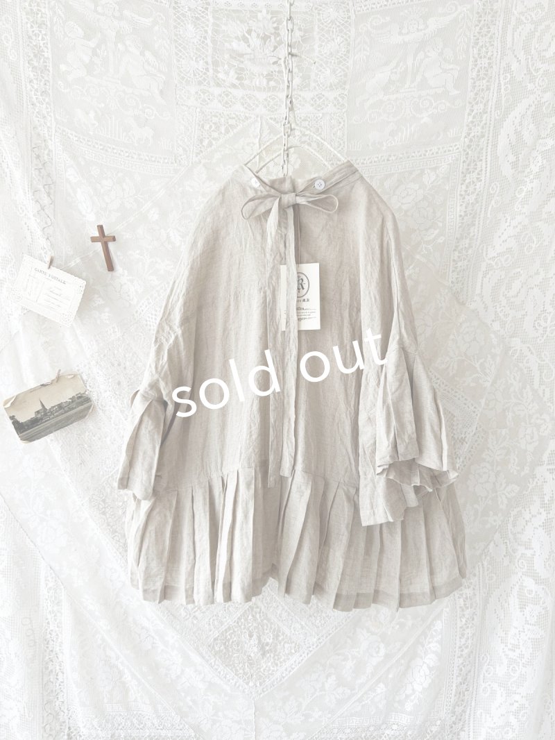 画像10: Reliure／Pleated blouse・kinari (10)