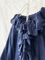 画像4: MARCHE' DE SOEUR／フローフリルワンピース・ダークネイビー (4)