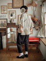 画像3: Reliure／Pleated blouse・kinari (3)