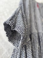 画像7: MARCHE' DE SOEUR／ギャザーワンピース・ワッフルネイビー (7)