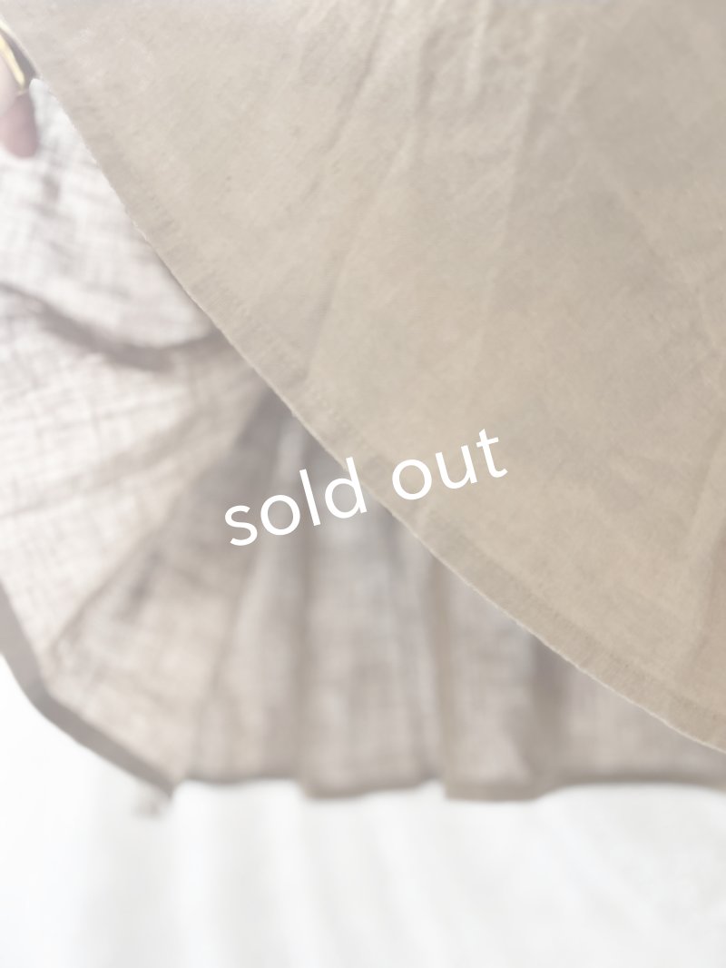画像10: 08mab/ウエストリボンチュニック・ソイルブラウン (10)