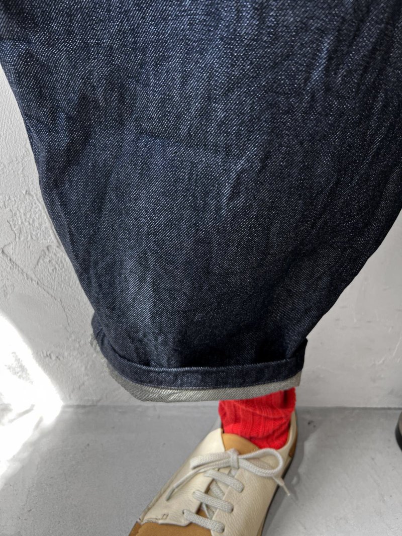 画像10: seasew.／12onz デニムコクーンパンツ・インディゴ (10)