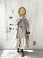 画像2: 08mab/アシメトリープルオーバー・ブラック (2)
