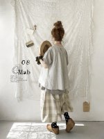 画像7: 08mab/リネンちびベスト・チャコール (7)