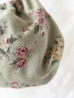 画像3: MARCHE' DE SOEUR／木の持ち手バッグ・モスグリーンローズ (3)