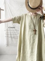 画像5: a+koloni／東炊きリネンチュニック（4color） (5)