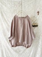 画像6: a+koloni／東炊きリネン後ろバルーンプルオーバー（4color） (6)