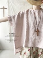 画像7: a+koloni／東炊きリネン袖フリルプルオーバー（4color） (7)