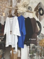 画像1: a+koloni／スラブ天竺プルオーバー（4color） (1)