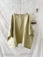 画像12: a+koloni／東炊きリネンワイドプルオーバー（4color） (12)
