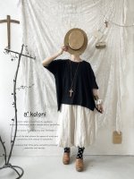 画像3: a+koloni／スラブ天竺プルオーバー（4color） (3)