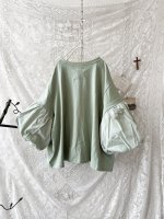 画像19: SO／ドッキングバルーン袖プルオーバー（4color） (19)