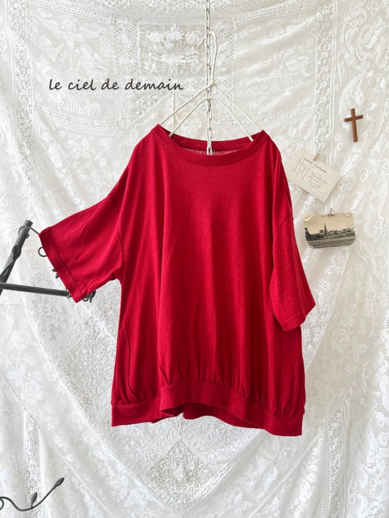 画像4: le ciel de demain／半袖カットソー（2color） (4)