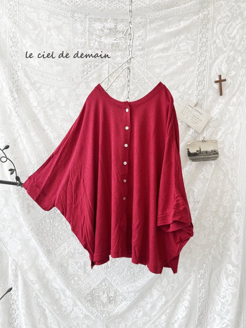 画像3: le ciel de demain／2wayカーディガン（2color） (3)