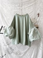画像5: SO／ドッキングバルーン袖プルオーバー（4color） (5)