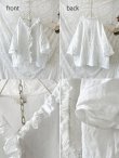 画像6: a+koloni／リネンフリルカーディガン（3color） (6)