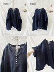 画像8: a+koloni／ボイルリネンボタンブラウス（5color） (8)