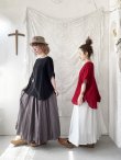 画像2: a+koloni／ボイルリネンワイドプルオーバー（5color） (2)