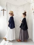 画像3: a+koloni／ボイルリネンボタンブラウス（5color） (3)