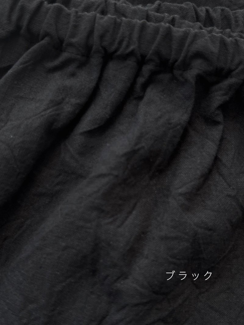 画像10: seasew.／527 ワッシャーコットンワイドペチパンツ (10)