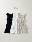 画像2: Dgy／レース天竺タンクトップ（3color） (2)