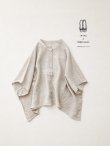 画像1: le ciel a tempsdoux／ボイルリネンブラウス・ワイド (1)