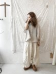 画像7: le ciel a tempsdoux／ボイルリネンブラウス・ワイド (7)