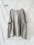 画像12: 08mab/ボイルリネン サイドギャザープルオーバー（3color） (12)