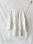 画像9: 08mab/ボイルリネン 切り替えギャザープルオーバー（3color） (9)