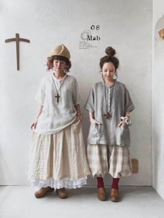 大幅値下げ　MARCHE DE SOEUR リネン　ワンピース ワンピース・チュニック - MARCHE' DE SOEUR