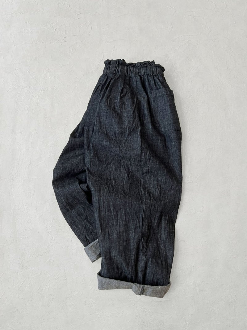 画像3: seasew.／508 デニム6タックパンツ・インディゴ (3)