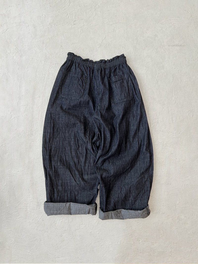 画像4: seasew.／508 デニム6タックパンツ・インディゴ (4)
