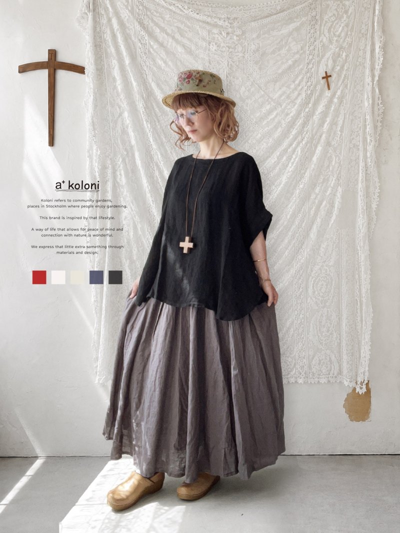 画像7: MARCHE' DE SOEUR／フォレストローズリネンハット (7)