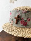 画像2: MARCHE' DE SOEUR／フォレストローズリネンハット (2)