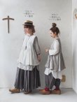 画像13: 08mab/ボイルリネン タックフレアノースリーブ（3color） (13)