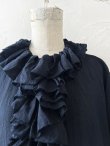 画像3: MARCHE' DE SOEUR／フローフリルワンピース・ダークネイビー (3)