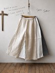 画像1: seasew.／527 ワッシャーコットンワイドペチパンツ (1)