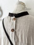 画像12: MARCHE' DE SOEUR／種蒔のワンピース・薄生成り×チョコ (12)