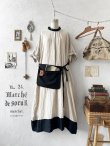 画像1: MARCHE' DE SOEUR／種蒔のワンピース・薄生成り (1)