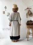 画像16: MARCHE' DE SOEUR／種蒔のワンピース・薄生成り (16)