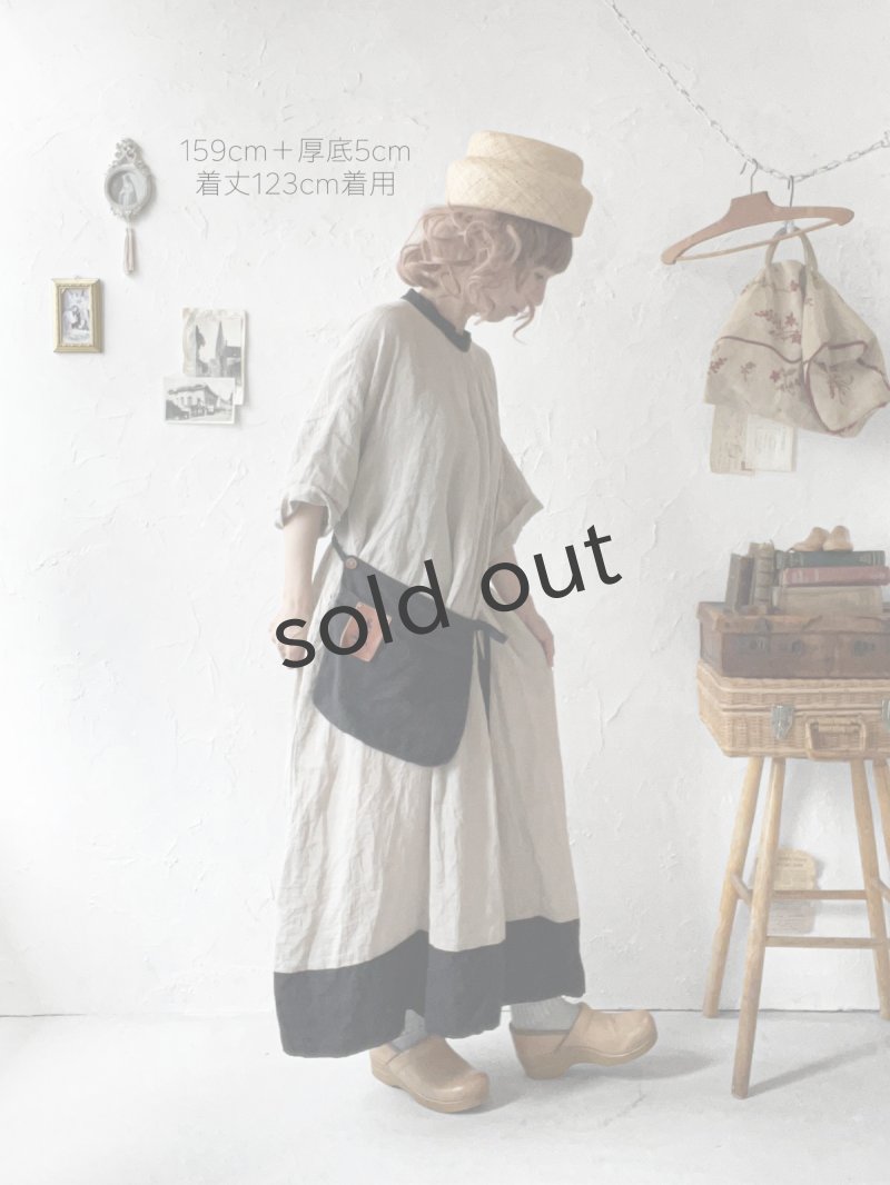 画像15: MARCHE' DE SOEUR／種蒔のワンピース・生成り (15)