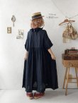 画像14: MARCHE' DE SOEUR／フローフリルワンピース・ダークネイビー (14)