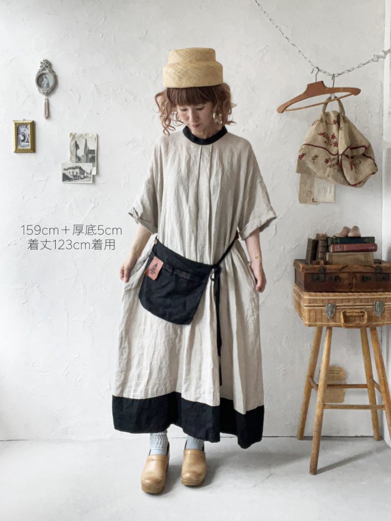 画像14: MARCHE' DE SOEUR／種蒔のワンピース・生成り (14)