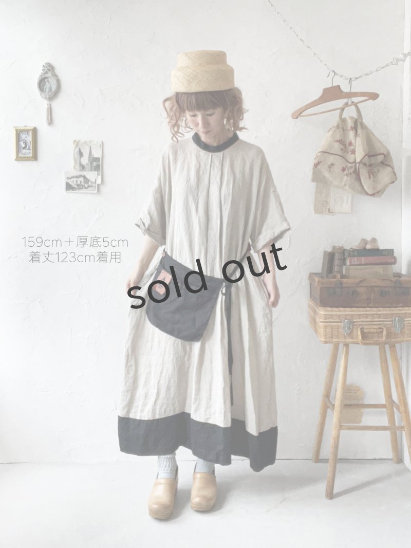 画像14: MARCHE' DE SOEUR／種蒔のワンピース・生成り (14)