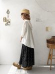 画像4: Libera&Capricciosa／オリーブリネンフードプルオーバー・ラウンド (4)