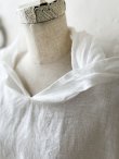 画像8: Libera&Capricciosa／オリーブリネンフードプルオーバー・バルーン (8)