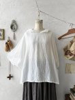画像8: Libera&Capricciosa／オリーブリネンフードプルオーバー・ラウンド (8)