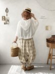 画像3: Libera&Capricciosa／オリーブリネンフードプルオーバー・バルーン (3)